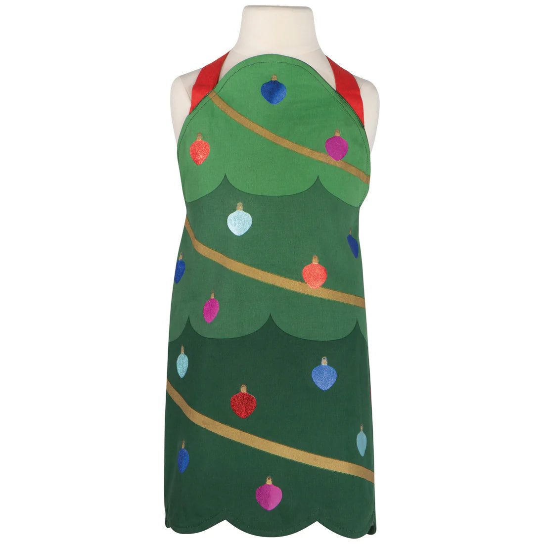 Now Designs Kids Apron & Hat Set: Daydream, Christmas Tree