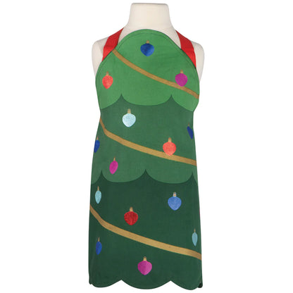 Now Designs Kids Apron & Hat Set: Daydream, Christmas Tree