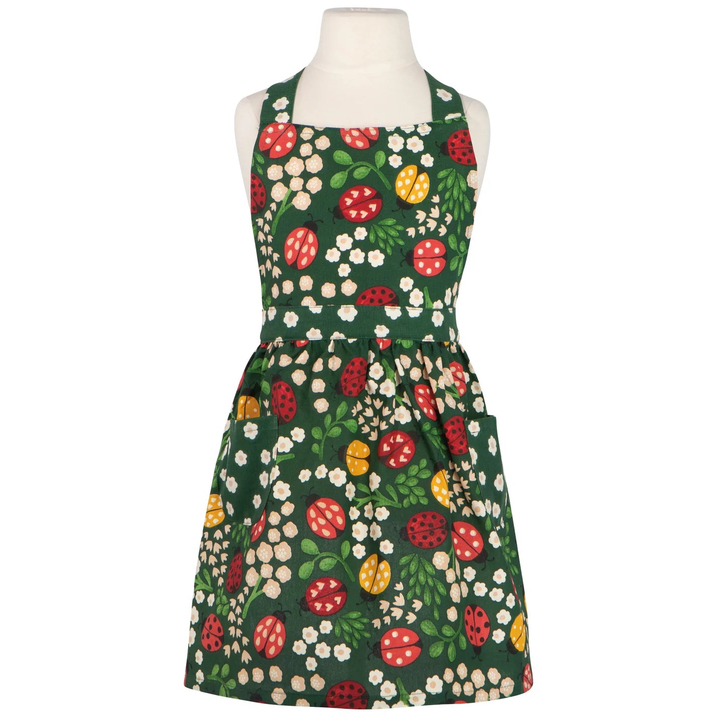 Now Designs Kids Apron: Minnie, Ladybugs