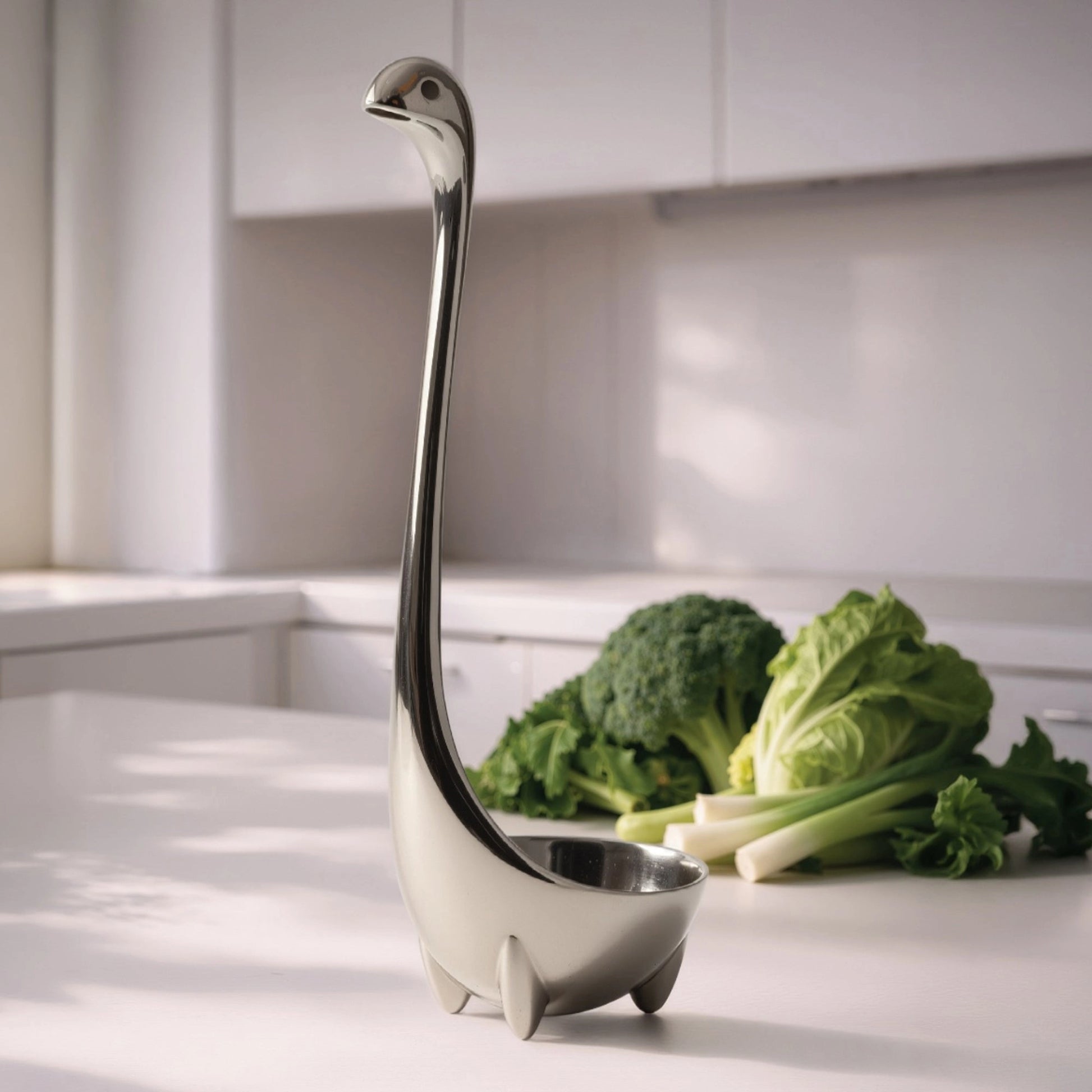 OTOTO Nessie Ladle: Stainless Steel