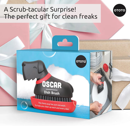 OTOTO Oscar Dog Dish Brush