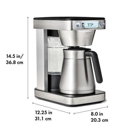 OXO Coffee Maker: 12-Cup w/Podless Single-serve Function