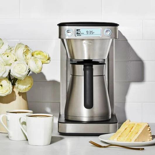 OXO Coffee Maker: 12-Cup w/Podless Single-serve Function