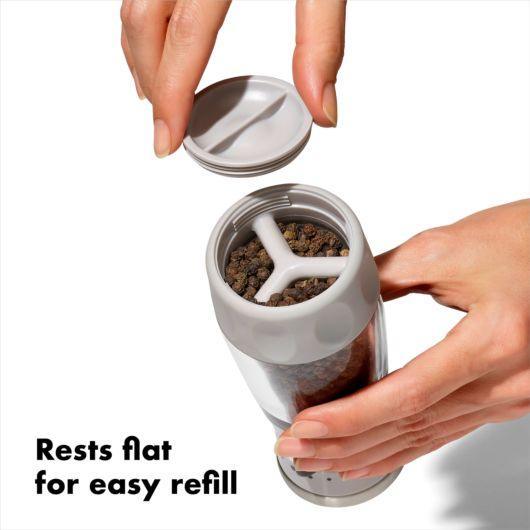 OXO Contoured Mess-Free Pepper Grinder