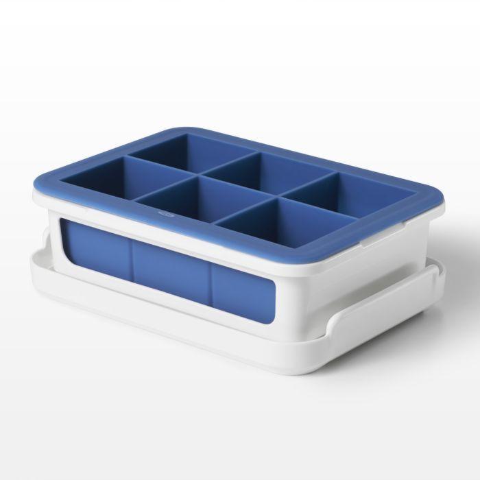 OXO Covered Silicone Ice Cube Tray: Large