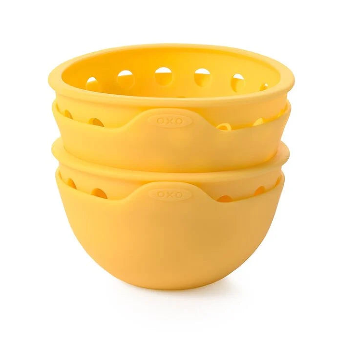 OXO Silicone Egg Poachers (Set of 2)