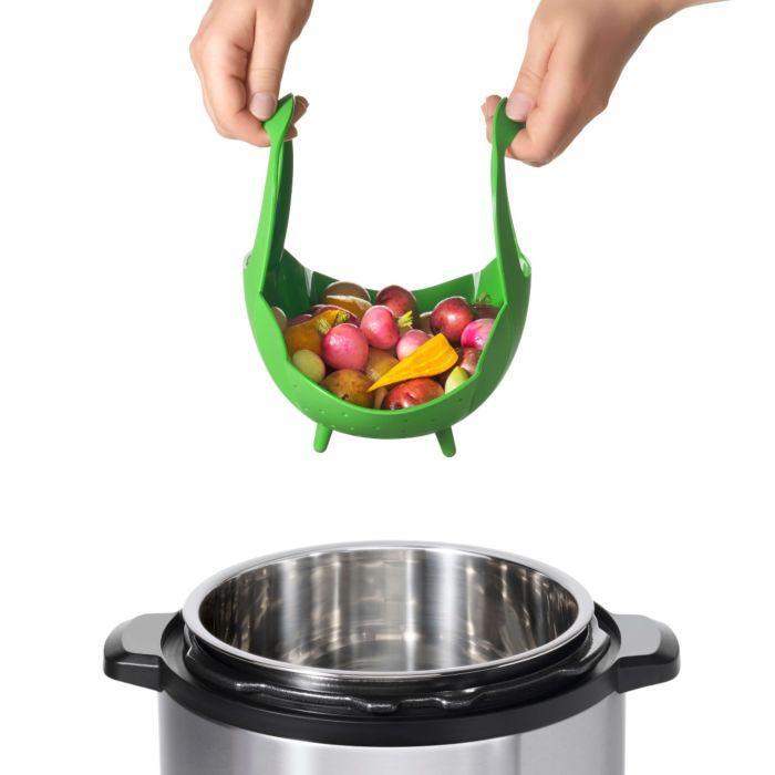 OXO Silicone Pressure Cooker Steamer
