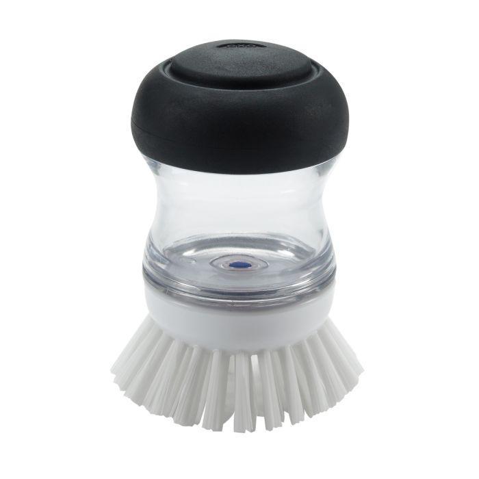 OXO Soap Dispensing palm Brush Storage Set