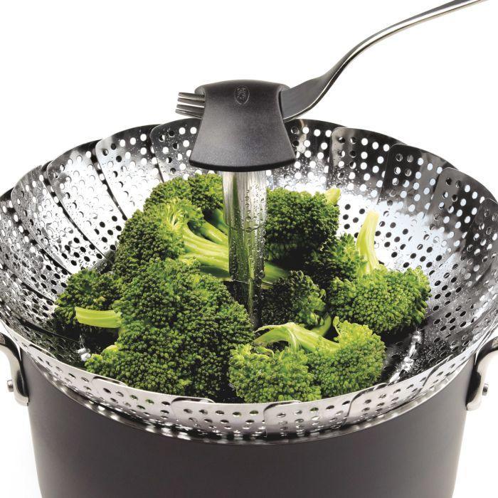 OXO Stainless Steel Steamer with Extendable Handle