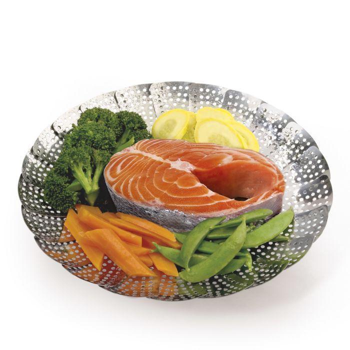 OXO Stainless Steel Steamer with Extendable Handle