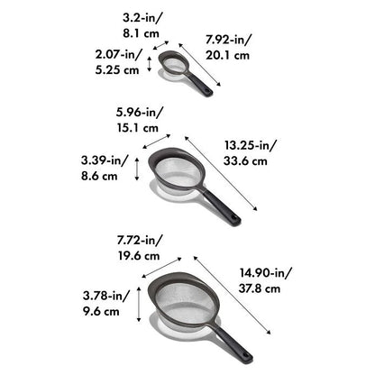 OXO Strainers (Set of 3)