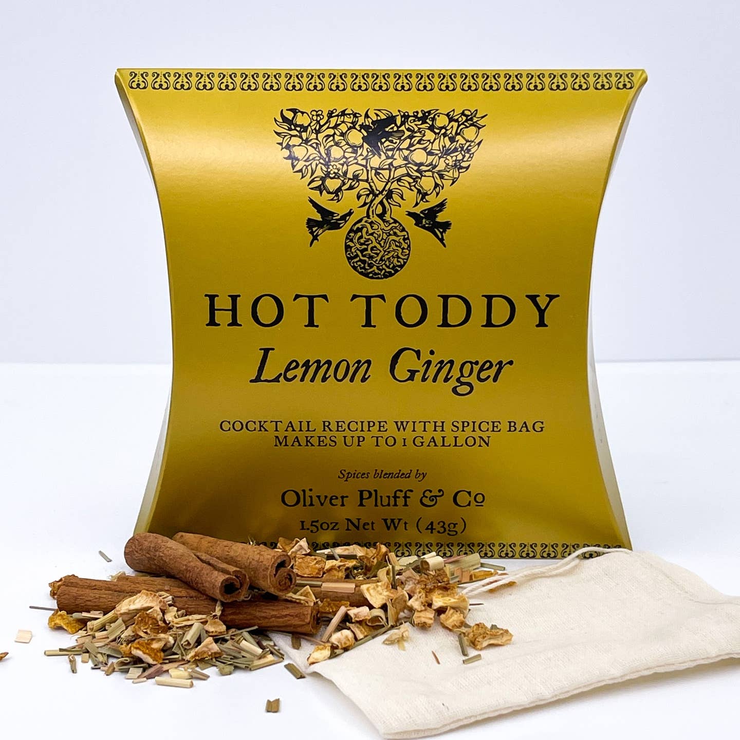 Oliver Pluff & Co Lemon Ginger Hot Toddy - 1 Gallon Package