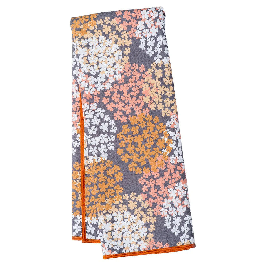 Once Again Home Anywhere Towel: Hydrangea, Gray