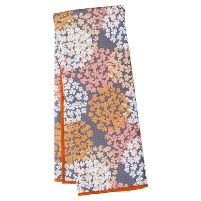 Once Again Home Anywhere Towel: Hydrangea, Gray