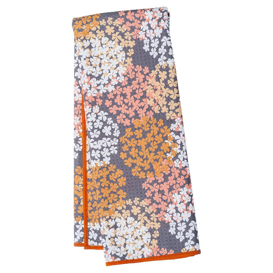 Once Again Home Anywhere Towel: Hydrangea, Gray