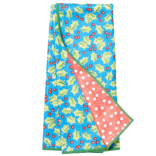 Once Again Home Anywhere Towel: Reversible, ME Holly