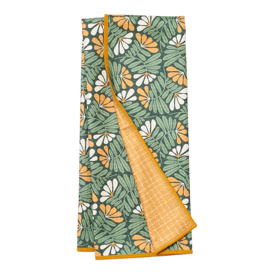 Once Again Home Anywhere Towel, Reversible: RJW Fall Flower