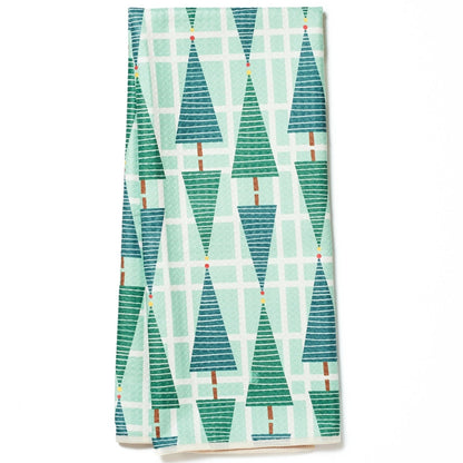 Once Again Home Anywhere Towel: Reversible, RJW Stripe Tree