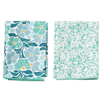 Once Again Home Double Duty Towels (Set of 2): CC Linda Splatter