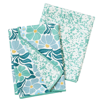 Once Again Home Double Duty Towels (Set of 2): CC Linda Splatter