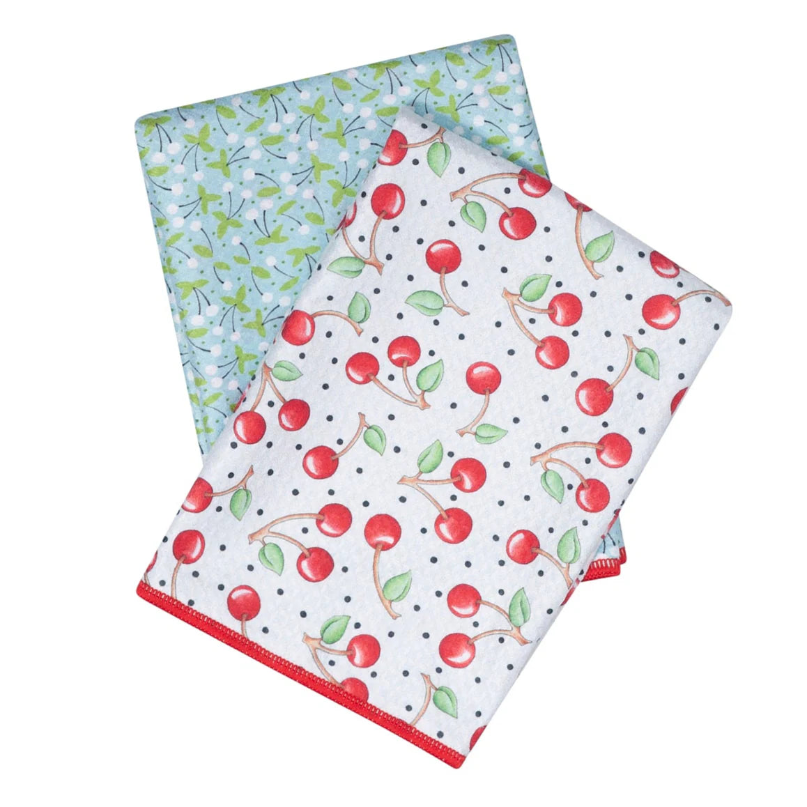 Once Again Home Double Duty Towels (Set of 2): ME Cherry Harvest