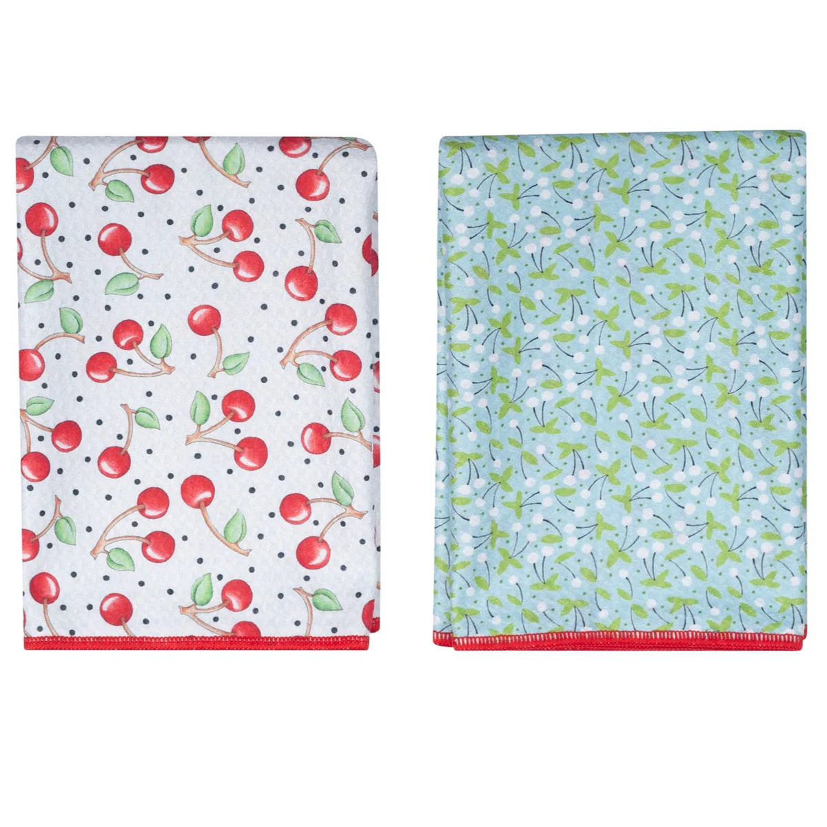 Once Again Home Double Duty Towels (Set of 2): ME Cherry Harvest