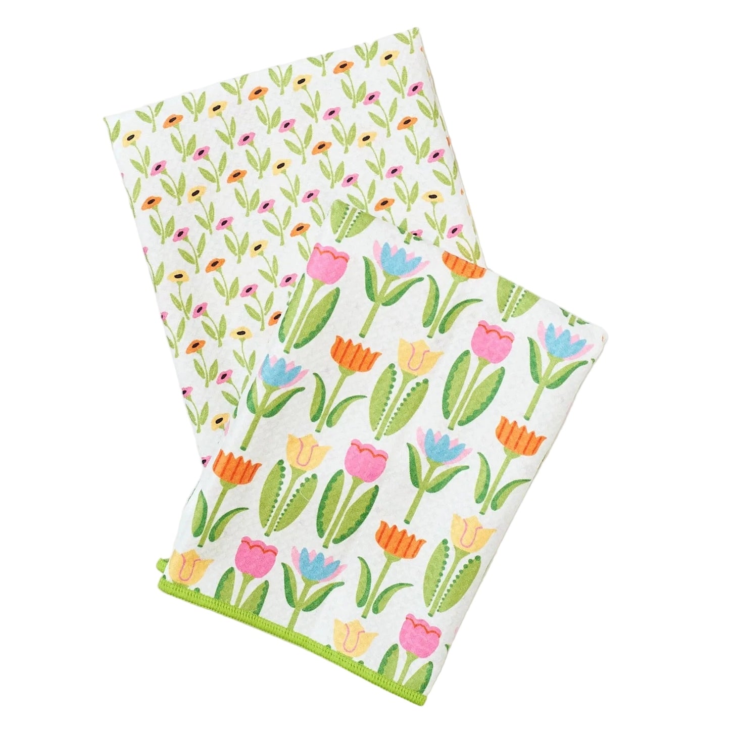 Once Again Home Double Duty Towels (Set of 2): ME Tulips