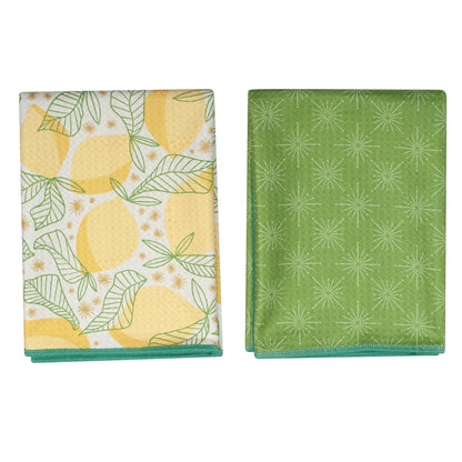 Once Again Home Double Duty Towels (Set of 2): RJW Lemon Sparkle