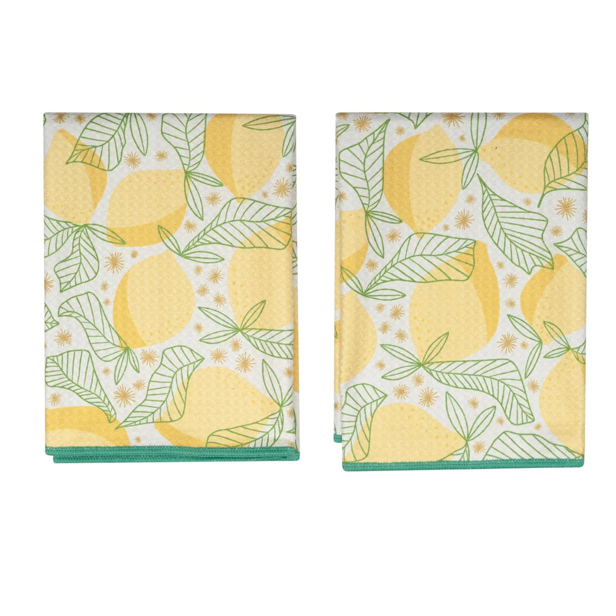 Once Again Home Double Duty Towels (Set of 2): RJW Lemon Sparkle