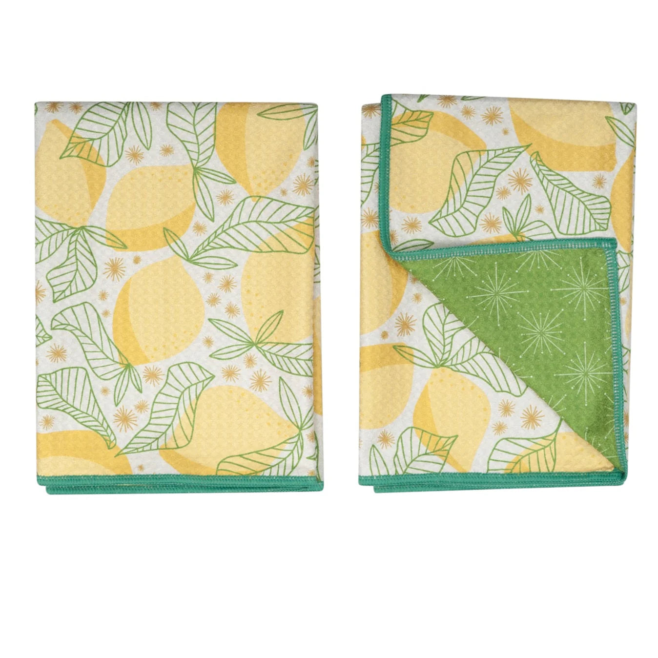 Once Again Home Double Duty Towels (Set of 2): RJW Lemon Sparkle