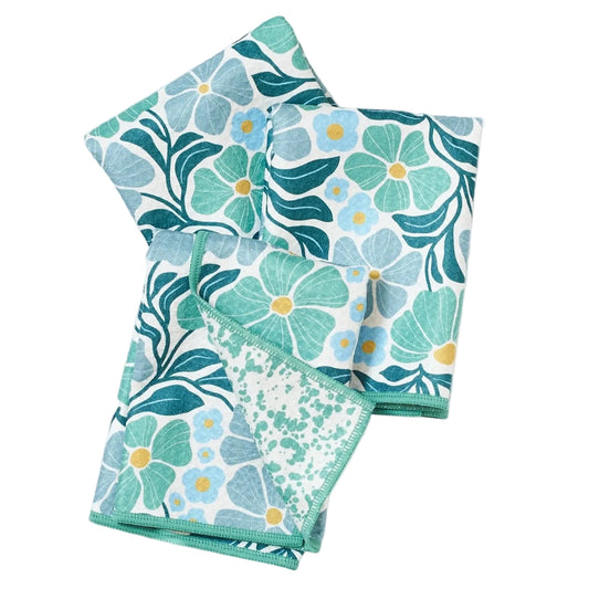 Once Again Home Mighty Mini Towels (Set of 3): CC Linda Splatter