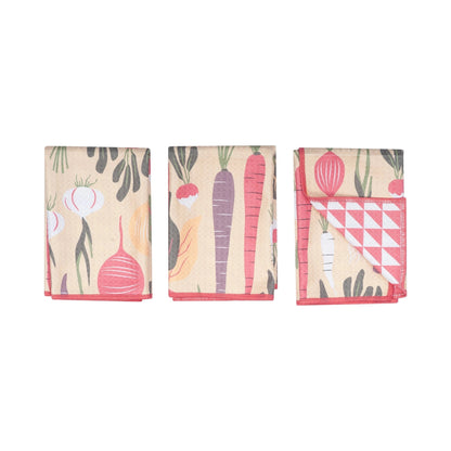 Once Again Home Mighty Mini Towels (Set of 3): HJ Rooted