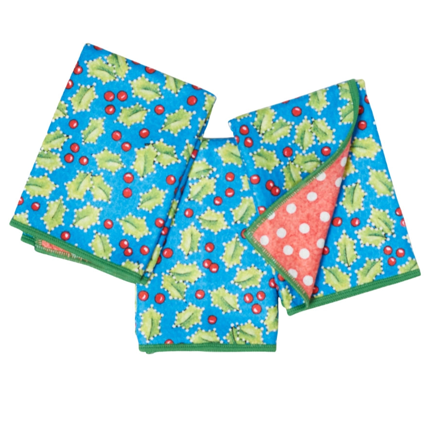 Once Again Home Mighty Mini Towels (Set of 3): ME Holly