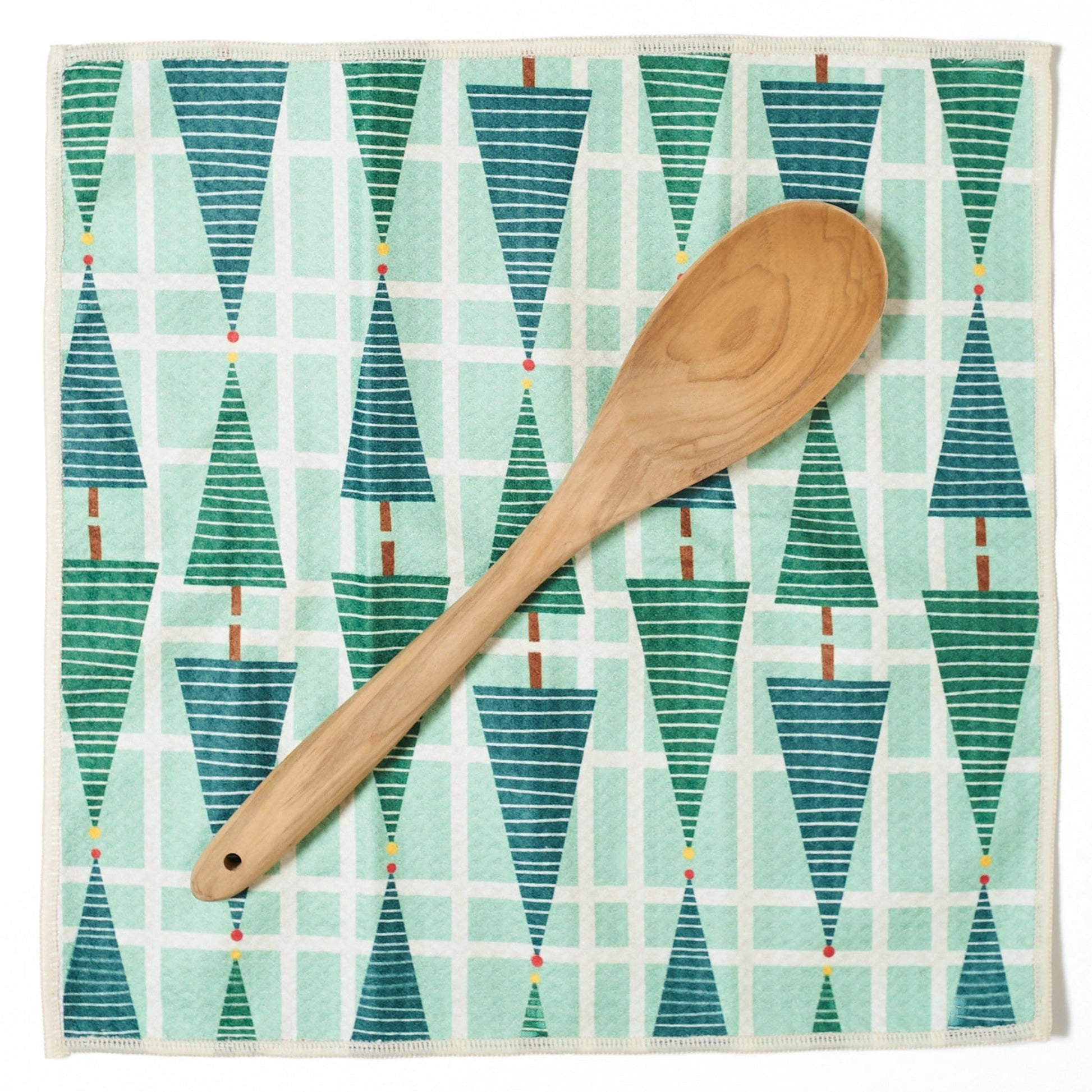 Once Again Home Mighty Mini Towels (Set of 3): RJW Stripe Tree