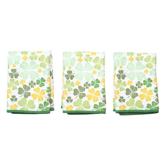 Once Again Home Mighty Mini Towels (Set of 3): Shamrock