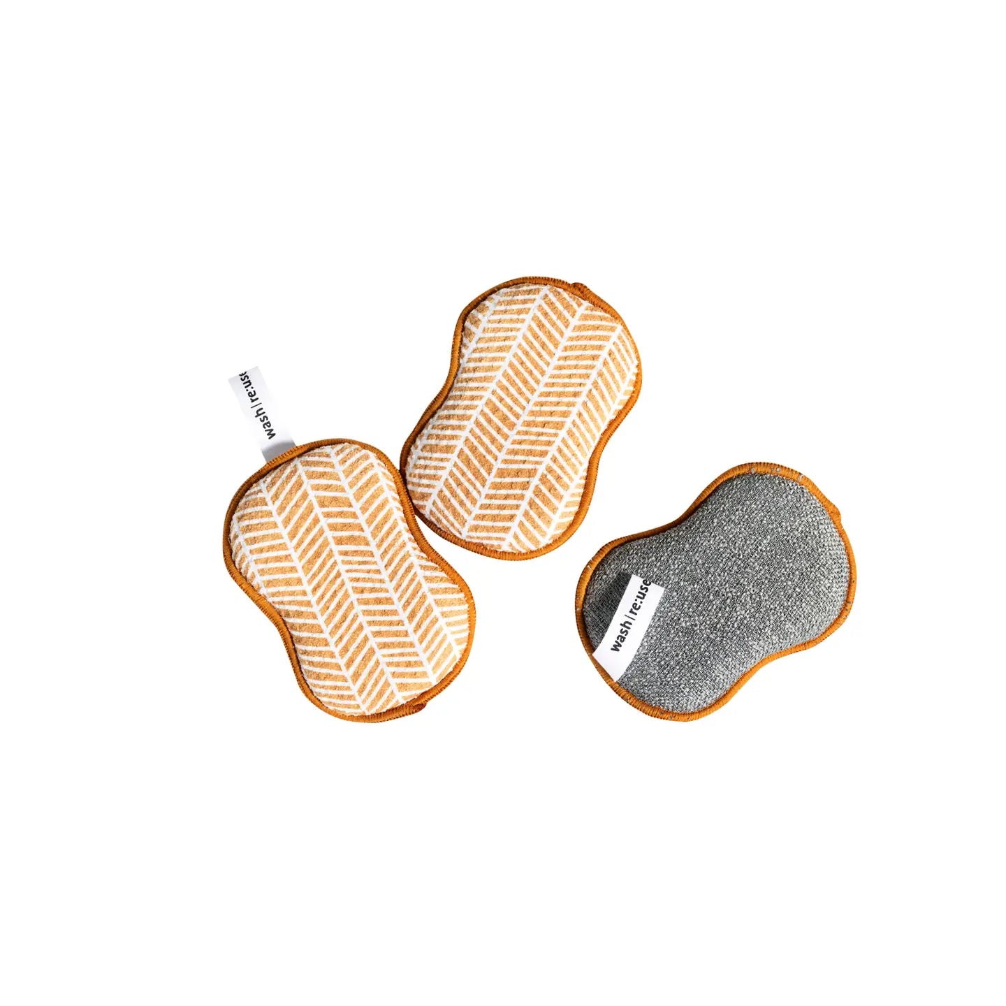 Once Again Home Sponges (Set of 3): Branches, Gold