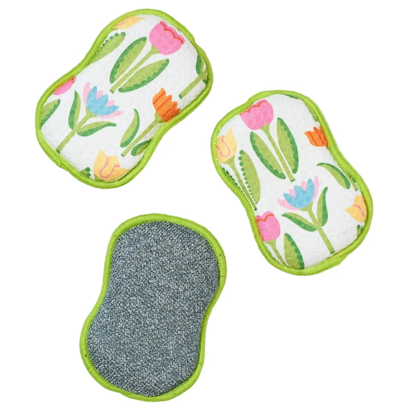Once Again Home Sponges (Set of 3): ME Tulips