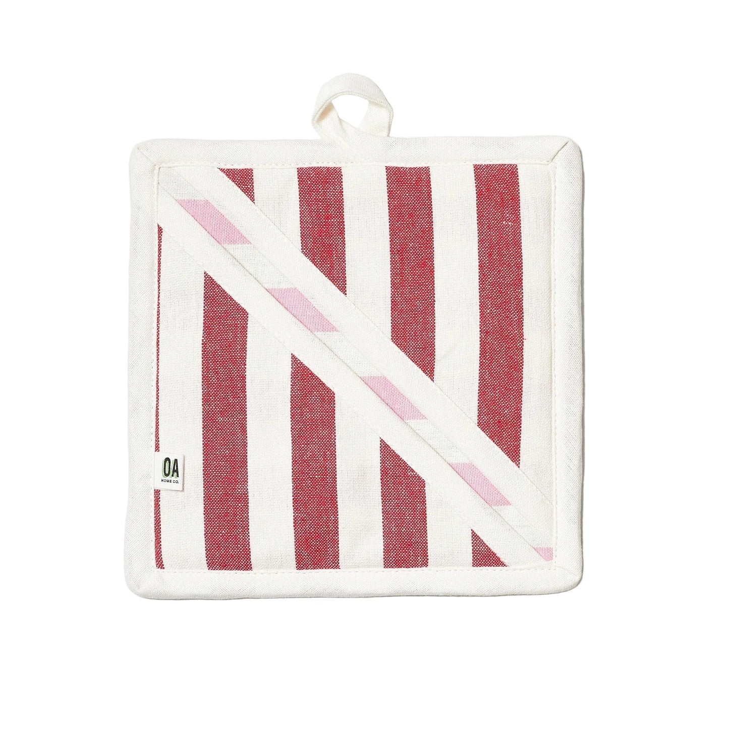 Once Again Home re:heat Potholders (Set of 2): Red