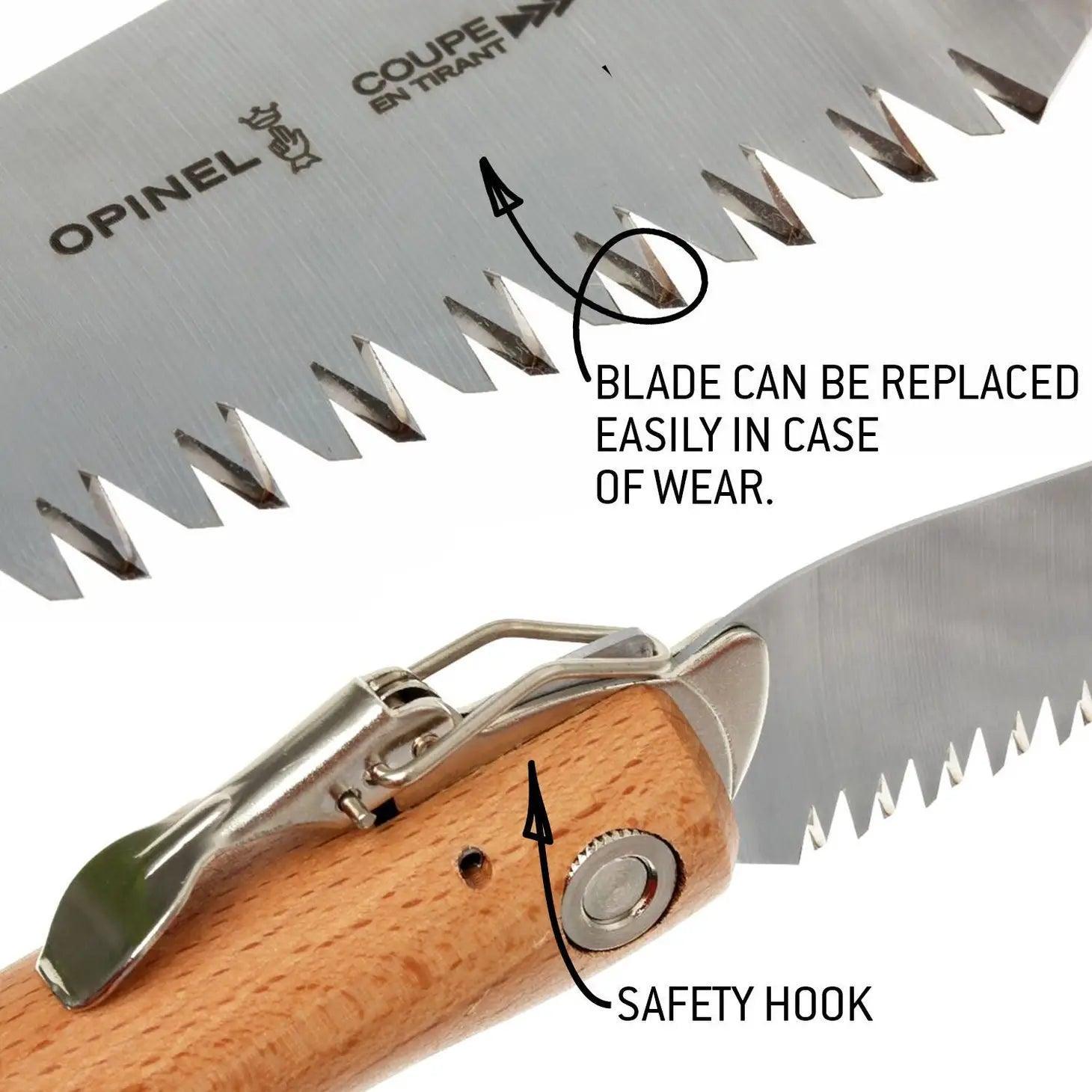 Opinel N°18 Folding Carbon Steel Saw
