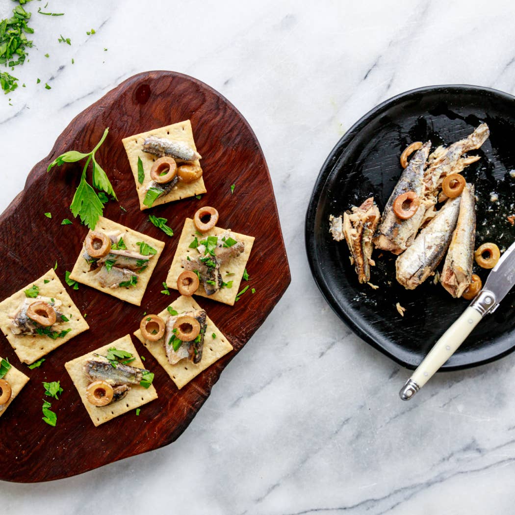 Patagonia Provisions - Lemon Olive Spanish White anchovies