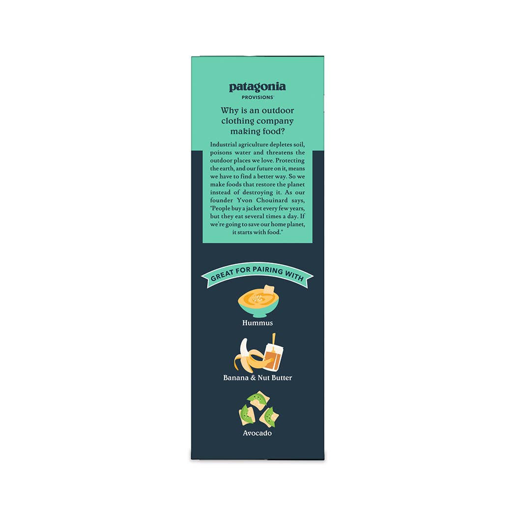 Patagonia Provisions Organic Sourdough Sea Salt Crackers