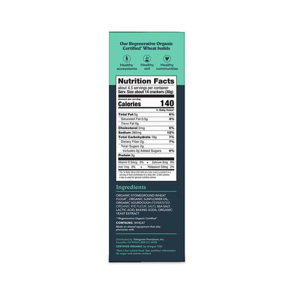 Patagonia Provisions Organic Sourdough Sea Salt Crackers