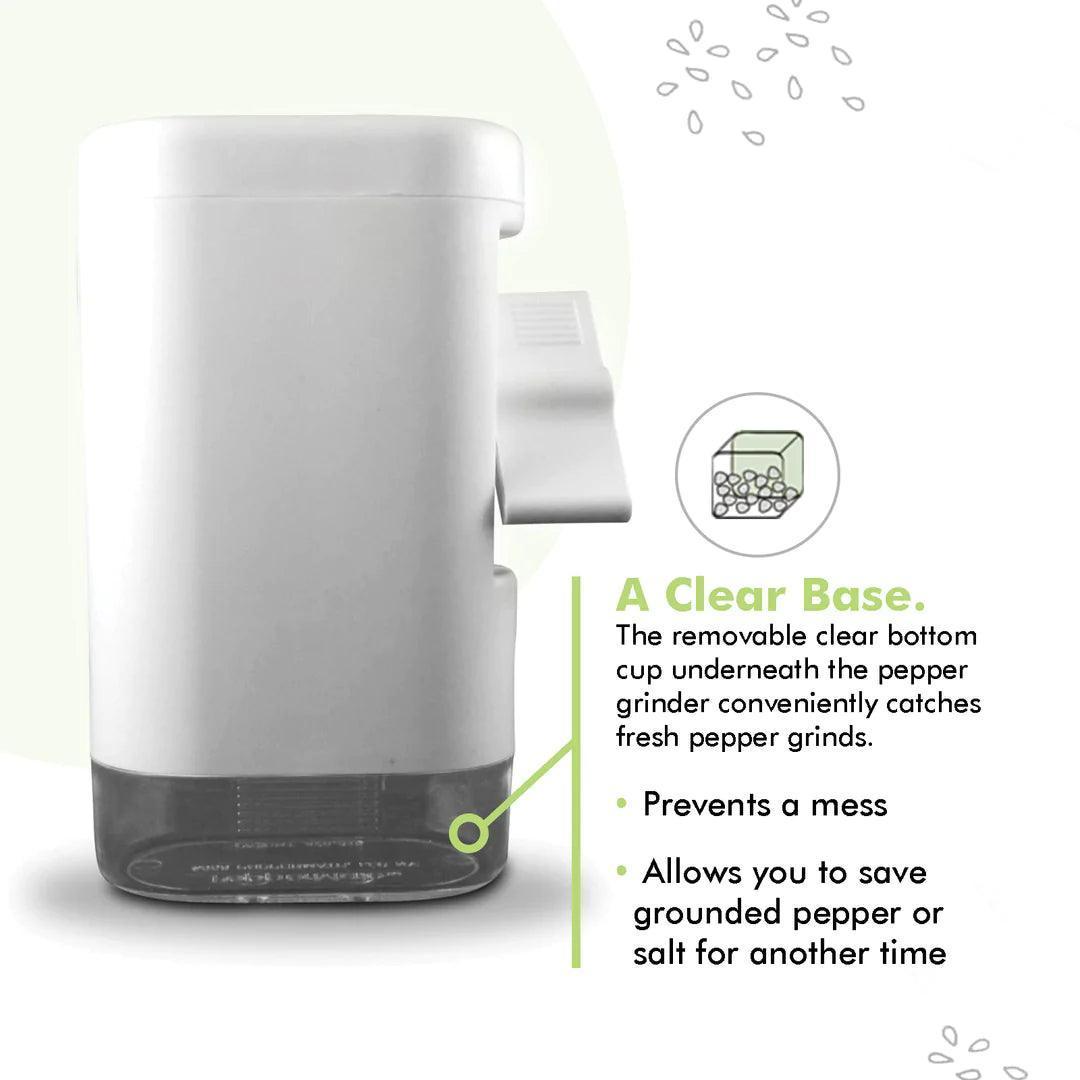 Peppermate Pepper Grinder: White
