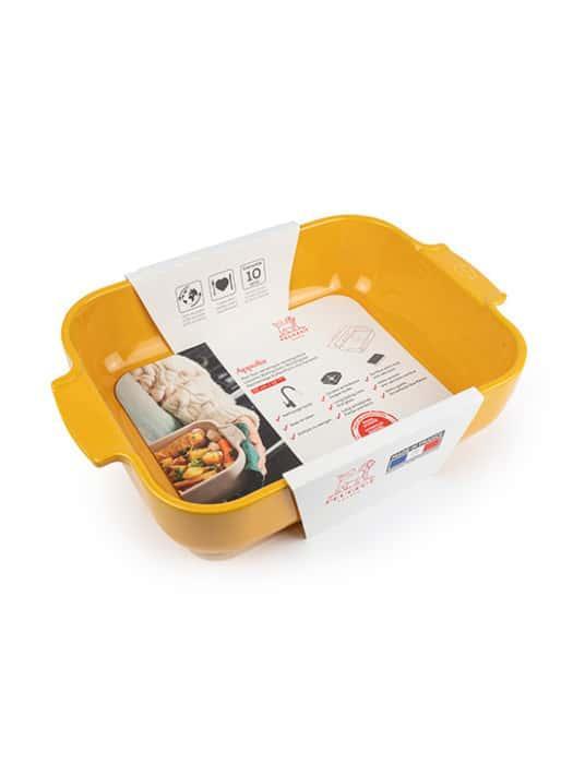 Peugeot Baker: 12.5" Rectangle, Saffron