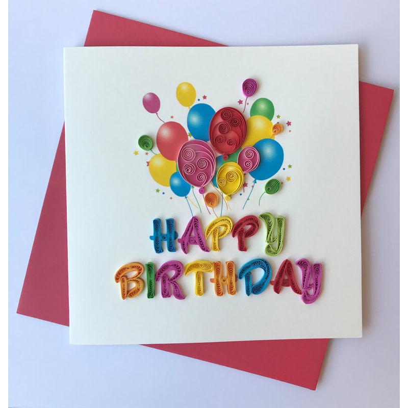 Poppin Paper Cards: Happy Birthday
