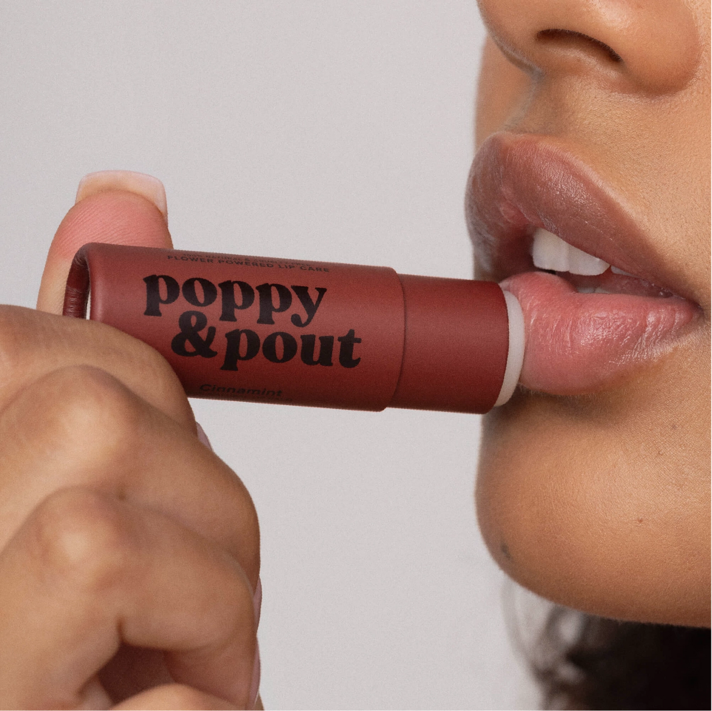 Poppy & Pout Lip Balm: Cinnamint