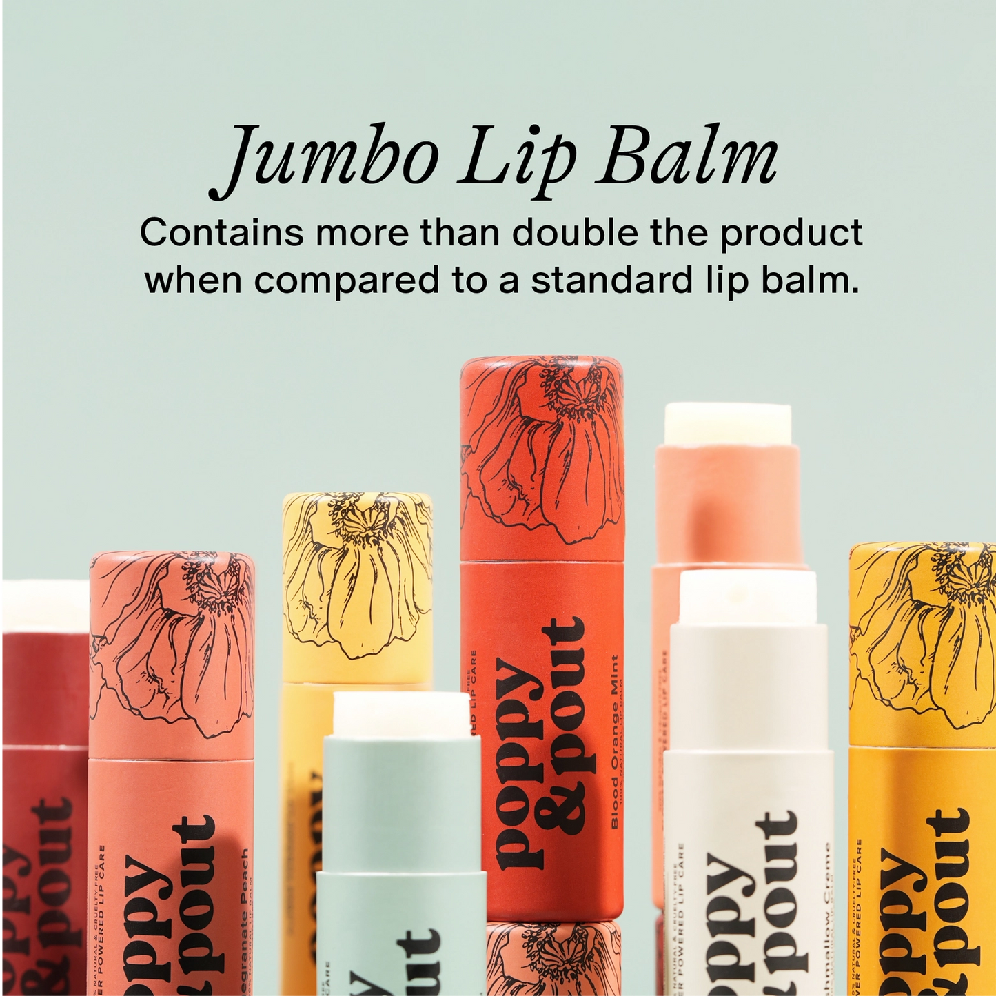 Poppy & Pout Lip Balm: Cinnamint
