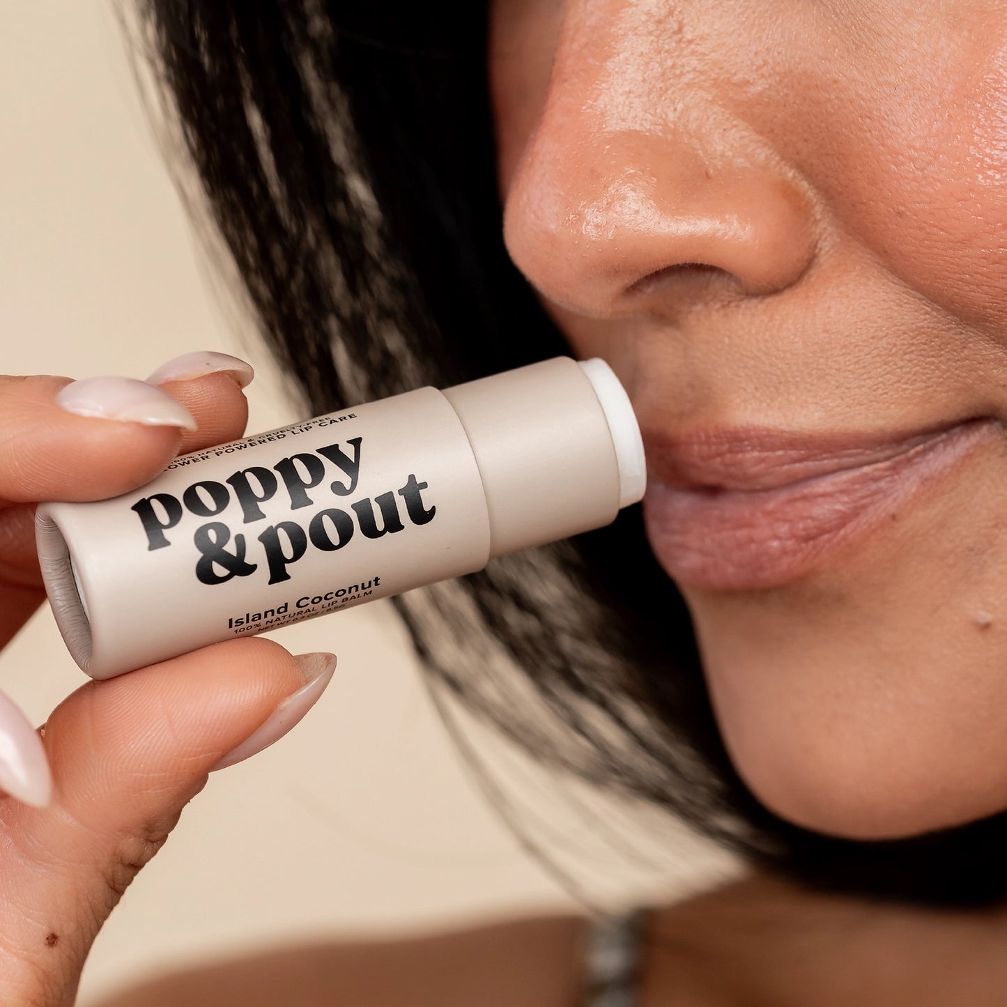 Poppy & Pout Lip Balm: Island Coconut