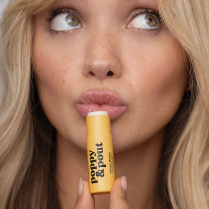 Poppy & Pout Lip Balm: Lemon Bloom