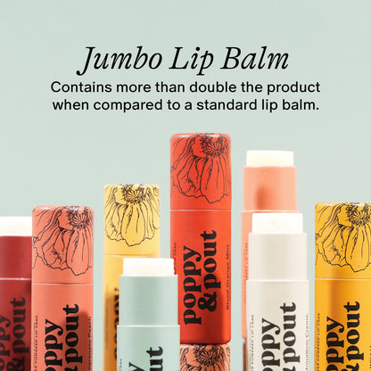 Poppy & Pout Lip Balm: Lemon Bloom
